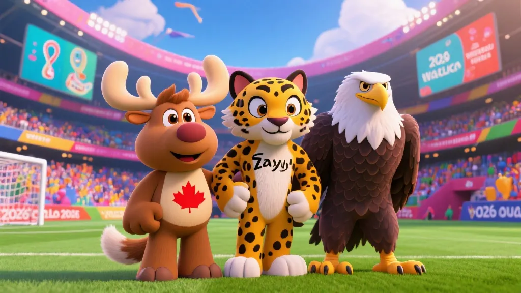 揭秘2026世界杯吉祥物：Maple、Zayu与Clutch背后的文化密码与狂欢寓意